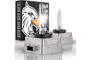 EASY EAGLE D1S Xenon Brenner 6000K, 35W HID Scheinwerferlampe Umrüstsatz, 2 Glühbirnen
