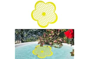 RUBU22A 3pc Schwimmenden Inseln für Bienen, Bienen Wasser Feeder,Tränke, Wasserstelle Bienenschwimmende Insel, Schmetterlings Bienenfutter, Bienenbad, Gartendekoration (E)