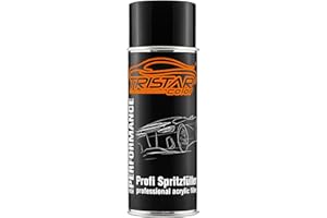 TRISTARcolor Apprêt apprêt à pulvériser Primaire d'adhérence Couche de Fond pulvérisateur pour Peinture Automobile Grise Bombe de Peinture 400 ML