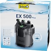 Tetra Akvaryum dış filtre EX 500 Plus &ndash; 100 litreye kadar akvaryumlar i&ccedil;in g&uuml;&ccedil;l&uuml; filtre, kristal berraklığında balık dostu su