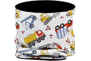 MAKFORT Tour de Cou Enfant Cache-cou Coton Écharpe Snood Fille Garcon Foulard Enfant Chaud À l’épreuve Du Vent Printemps Automne Hiver Echarpe