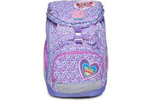 SJ GANG STYLE JAM GANG SJ Gang Zaino Scuola - UPDOWN SOFT - Zaino Multiscomparto con Scomparti Rimovibili, Maxi Capienza - Ergonomico, Sistema di Regolazione del Peso - Tessuto 100% Eco-Material