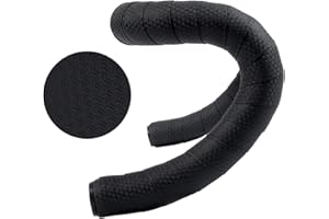 ROSSRORE Handlebar Tape Road Bike - Durable Adhesive Backing, Vibration Damping, Breathable EVA Foam, Includes Bar Plugs & Finishing Tape - Compatible with Drop Handlebars-Mamba