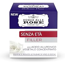 Acqua Alle Rose Anti-Falten Serum Mit 370 Mg Hyaluronsäure – Pflanzliche Formel Für Pralle Haut, 30 Ml