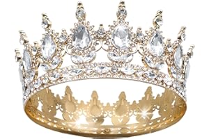 chuanhylis Chica Corona, Corona Reina Brillante, Tiaras Novia Hermoso, se Puede usar Como Regalo para Bodas, Fotografía, Fiestas de Cumpleaños