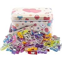 BINGONE Stoffklammern Clips Nähen Zubehöre Kunststoff 100PCS Clips
