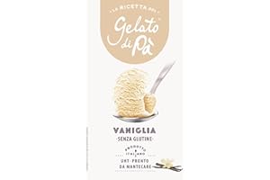 PASCAL - PANNA, GELATI E CREME GOLOSE La Ricetta del Gelato di Pa': base gelato liquida UHT a lunga conservazione. Miscela per gelato alla Vaniglia - 2 confezioni da 1130 grammi circa/cad