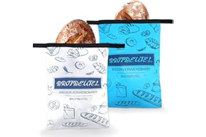 CHRI 2 unidades de almacenamiento de bolsas de pan, almacenamiento de pan, bolsa de pan, almacenamiento de pan, bolsa de pan