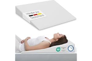 ‎ELONEO ELONEO Bett Keilkissen, Bettkeil 90x100 cm, Visko-Mineralschaum, Matratzenerhöhung