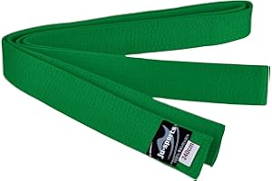 ‎JU-SPORTS Ju-Sports Budogürtel weiß 100% Baumwolle 4 cm breit - Hautfreundlicher Kampfsport Gürtel mit exzellenter Feuchtigkeitsaufnahme für Budo, Judo, Karate, Kickboxen & mehr