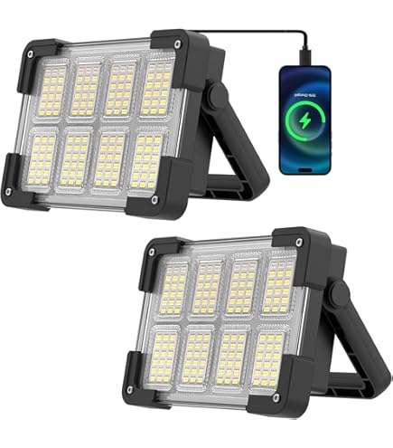 Lampe De Travail - LUNARTEC - AL-315 - Solaire - LED COB 3W