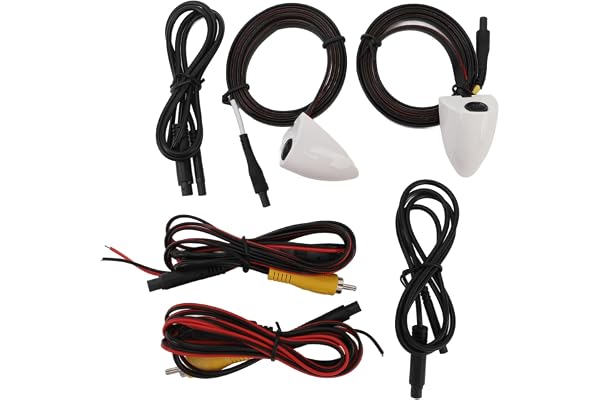 Bil Blind Spot Camera Night Vision Hjälp Vattenband Montering VÄNSTER HÖGER SIDEVISAR KAMERA FÖR BILVÄRDANDE SYSTEM