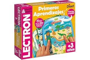 Diset - Lectron Touch con más de 20 Temas educativos, Juguete Educativo para niños a Partir de 3 años