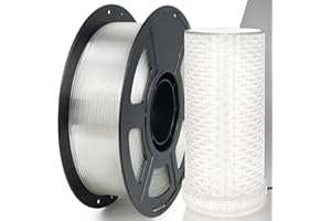 IEMAI PETG Filamento Trasparente per stampante 3D, High Speed Filamento PETG 1KG, Filamento Trasparente PETG 1,75 mm, precisione dimensionale +/- 0,02 mm