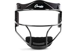 Champion Sports Softball-Gesichtsmaske – strapazierfähiger Fielder-Kopfschutz – Premium-Sport-Zubehör für drinnen und draußen – Magnesium oder Stahl in Mehreren Farben und Größen