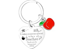 Ghloyza Appreciation Keyring Teacher Gifts Teacher Keychain For Women Men Gifts For Teacher's Day Birthday Gift Thanksgiving Gift