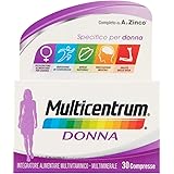 Multicentrum Donna Multivitaminico, Confezione da 30 Pezzi