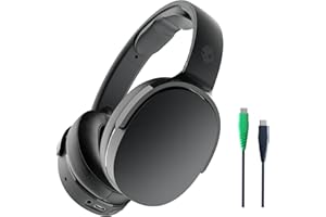 Skullcandy Hesh Evo Cuffie Wireless Over-Ear con Microfono, 36 Ore di Autonomia, Compatibili con iPhone, Android e Dispositivi Bluetooth - Nero