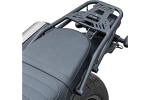 TAZGANTAX Motorrad Hinten Gepäckträger für CL300 CL500 SCL500 2023 2024 Heckgepäckträgerplatte Haltegriff für Beifahrer Stahlträger Halterung Hinterradgepäckträger Heckfrachtaufbewahrung