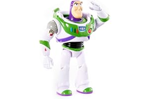 Disney Pixar Toy Story 4 Figurine parlante Buzz L'Éclair en Ranger de l'espace, phrases et sons, version française, jouet pour enfant, GFR20