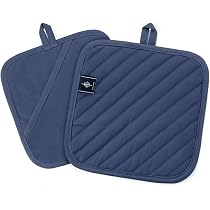 Gants Anti Chaleur Pour Couteaux Oven Gloves BONTHEE Lot De 4 Maniques En Coton Antidérapant Pour La Cuisine, La Pâtisserie, Accessoires De Cuisine, Noirs Gants De Cuisine Pour Four Gants De Cuisine