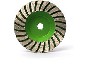 Z-LION 4 Inch Diamond Turbo Grinding Cup Wheel Coarse Grit 30 for Concrete Marble Angle Gringer Sanding