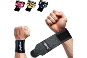 JUNGLE SOCKS JUNGLE WOD Muñequeras Cross Training Elásticas con Agarre Pulgar, Ideales para Calistenia, Gimnasio, Halterofilia. Wrist Wraps para Hombre y Mujer, Unisex.