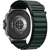 Rongep [Travel Loop] Samsung Galaxy Watch 9/8 44mm/40mm/Classic 46mm ile Uyumlu Kordon Rahat Kumaş Samsung Watch 9 44mm Kordo