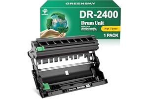 GREENSKY DR2400 Trommel, kompatibel mit Brother DR-2400, HL-L2310D, HL-L2370DN, MFC-L2710DN, DCP-L2530DW, andere Brother, Schwarz, hohe Haltbarkeit und erweiterte Kompatibilität