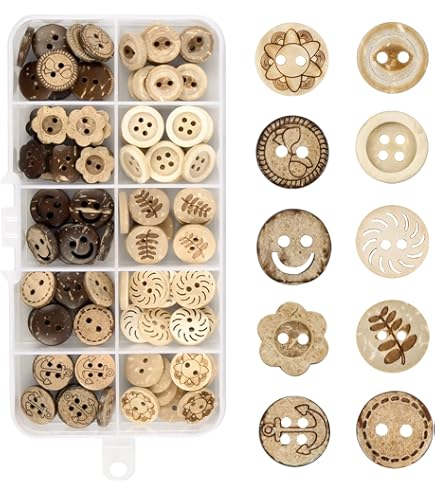 Lot De 3 Boutons Mix Transparent Or 14mm