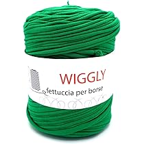 Fettuccia Per Borse Wiggly - 120 Metri, Cotone E Lycra | Per Uncinetto, Runner, Tappeti E Accessori - Foto 2