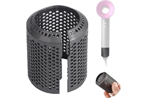 MOUPAA Zewnętrzna osłona filtra do suszarki do włosów Dyson HD01 HD03 HD08 HD15 akcesoria pyłoszczelne sitko filtr siatkowy otwór projekt