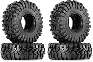 INJORA 1,0 däck all terräng supermjuka klibbiga däck för 1/18 TRX4M 1/24 RC Crawler Axial SCX24 FMS FCX24 Enduro24,T1014(S5)