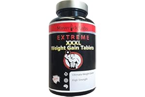 MAVERICK LABS Anabolic Weight Gainer (XXXL) Capsules - Ultimate Formula for More Muscle, More Mass