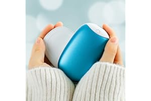 U-MISS Rechargeable Hand Warmers, Upgrade 2 in1 Magnetic Rechargeable USB Hand Warmers, 4000mAh*2Packs, for Anyone You Cared about of Women and Men