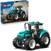 LEGO City Trakt&ouml;r 60498 &ndash; 6 Yaş ve &Uuml;zeri Erkek ve Kız &Ccedil;ocuklar i&ccedil;in &Ccedil;ift&ccedil;i Minifig&uuml;r&uuml; İ&ccedil;eren Yaratıcı Dekoratif Oyuncak Araba