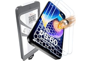 TAURI Lot de 3 Verre Trempé Pour iPhone 14 6,1 Pouces, Sans Bulle, Film en Protection D'écran avec Outil d'Installation Facile,Dépoussiérage Automatique,Résistant aux Rayures