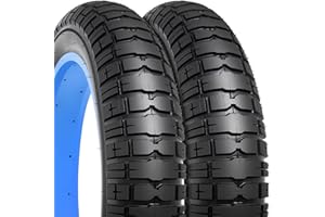 YUNSCM 2-PCS 26X4.0/98-559 Pouces Fat Vélo pneus Compatible with 26x4.0 26x4 Electric Vélo All-Terrain Directional Tread Bike pneus（Y-1322）