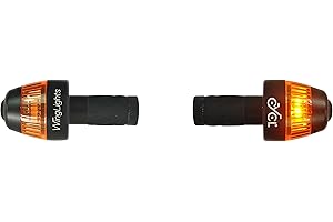 MVTEK CYCL WLF-304-BLK Intermitentes de Bicicleta, Negro, Talla única, Unisex-Adult, Black, TU EU