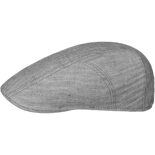 Mayser Sidney Classic Harris Tweed Pet Heren - Made in the EU flat hat