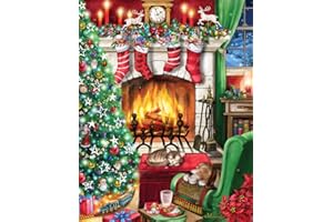 Cozy Christmas Advent Calendar (Countdown to Christmas) with Holiday Pictures by Vermont Christmas Company