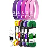 MEGA SETLER Diren&ccedil; Bantları + Pilates Bandı Diren&ccedil; Bandı Barfiks Lastiği Loop Power Band