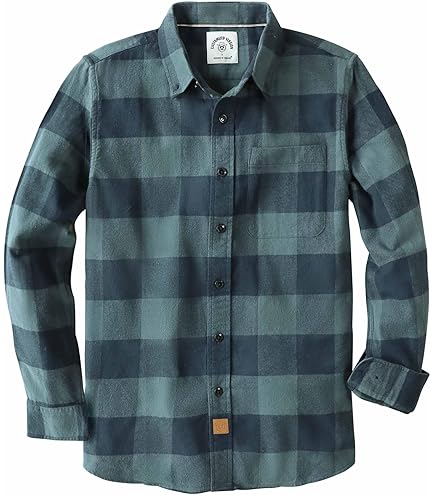 Camisa Charlie Franela - Marrón Jaspeado - Algodón - Sézane