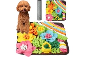 OSDUE Mata węchowa dla psów, mata do powolnego karmienia zwierząt domowych zachęca do naturalnych umiejętności żerowania, powolne jedzenie, trening zapachu, łagodzenie stresu, zabawka treningowa dla