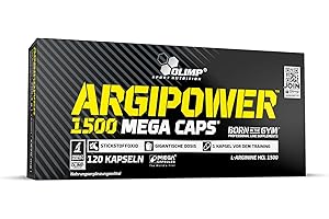 Olimp Sport Nutrition Argi Power Mega Caps, 120 Capsule