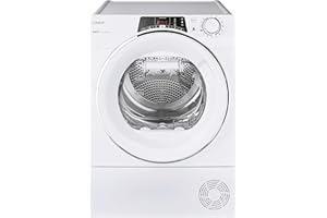 Candy RapidÓ ROE H8A2TCEX-S, Asciugatrice pompa di calore 8 kg, Wi-Fi, Alexa e Google Home, 7 programmi rapidi, Cassetto Easy Case, Classe A++, Bianco