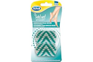 Scholl Rouleau gommage peau sèche pieds & jambes - Velvet Smooth - La boîte de 2 rouleaux