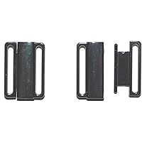 dalipo 14001 - Bikini-Verschluss mit klick, 2 Paar, Metall, 20mm