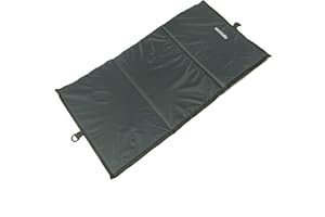 WESTLAKE Three Section Fishing Carp Mat, Black/Lime, One Size