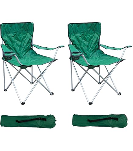 Sedia Da Pesca Pieghevole - Con Portabicchieri, Leggera E Resistente Fino A 120 Kg, Ideale Per Campeggio E Esterno